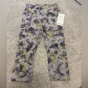 NWT Lululemon Align High Rise Crop 21” size 10